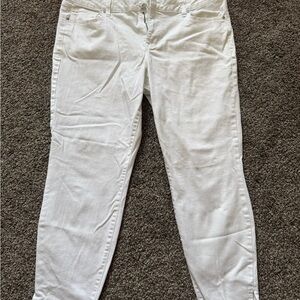Maurices Women's Crisp White Skinny Jeans